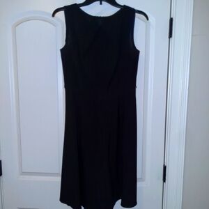AB Studio Black Sheath Mini Dress